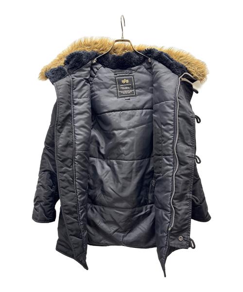 ALPHA（アルファ）ALPHA (アルファ) フライトジャケット ブラック サイズ:Mの古着・服飾アイテム