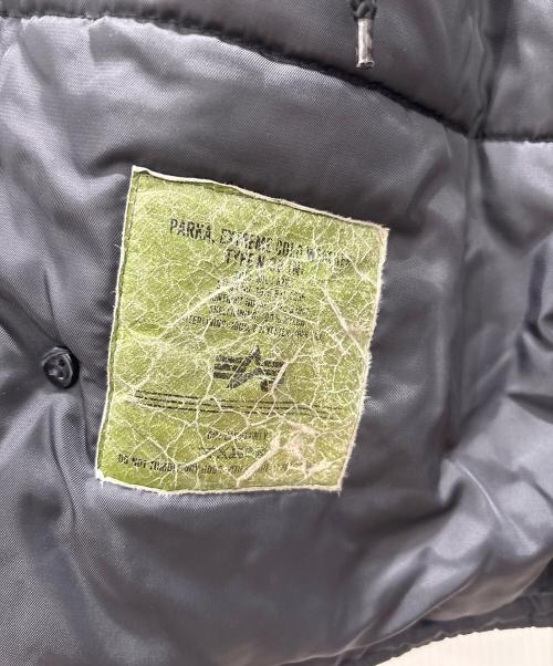 ALPHA（アルファ）ALPHA (アルファ) フライトジャケット ブラック サイズ:Mの古着・服飾アイテム