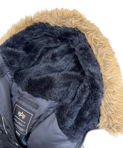 ALPHA（アルファ）ALPHA (アルファ) フライトジャケット ブラック サイズ:Mの古着・服飾アイテム