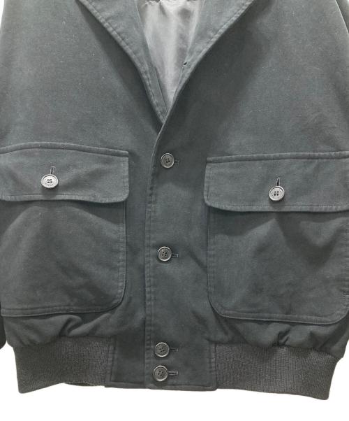 LANVIN CLASSIQUE（ランバンクラシック）LANVIN CLASSIQUE (ランバンクラシック) フェイクスウェードジャケット ブラック サイズ:46の古着・服飾アイテム