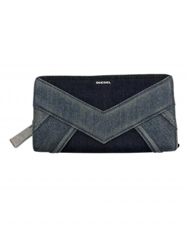 中古・古着通販】DIESEL (ディーゼル) デニム長財布 インディゴ