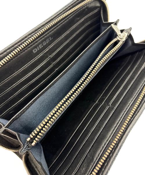 DIESEL（ディーゼル）DIESEL (ディーゼル) デニム長財布 インディゴの古着・服飾アイテム