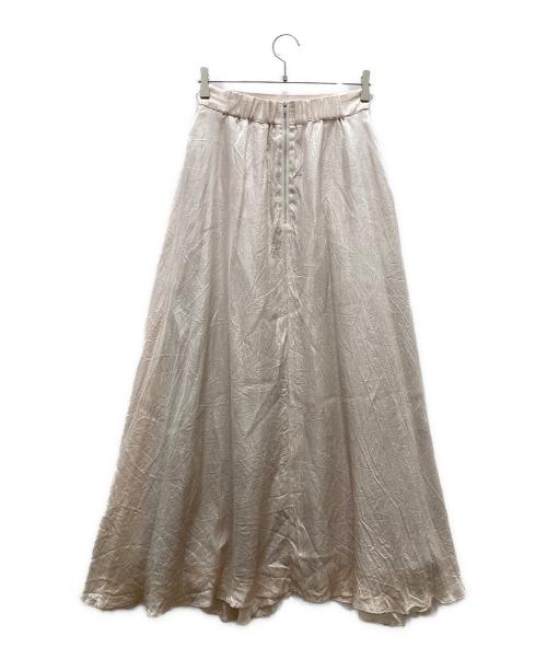 Snidel（スナイデル）Snidel (スナイデル) サテンスカート ピンク サイズ:1の古着・服飾アイテム