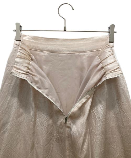 Snidel（スナイデル）Snidel (スナイデル) サテンスカート ピンク サイズ:1の古着・服飾アイテム