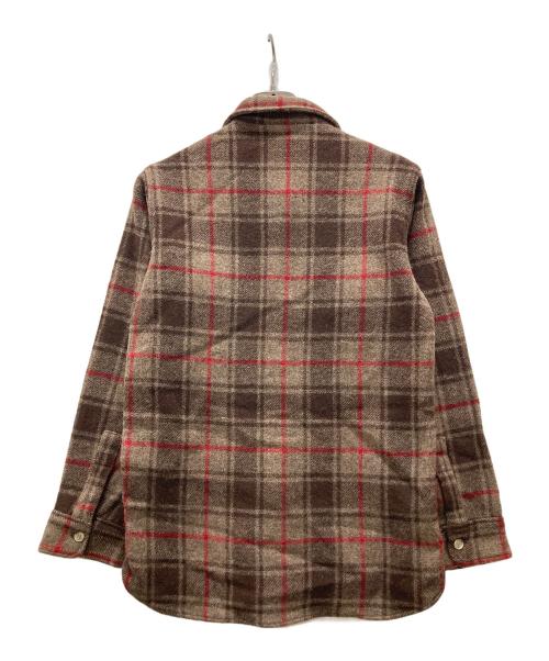 WOOLRICH（ウールリッチ）WOOLRICH (ウールリッチ) USA製チェックネルシャツ ブラウン サイズ:Sの古着・服飾アイテム