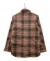 WOOLRICH (ウールリッチ) USA製チェックネルシャツ ブラウン サイズ:S：5000円