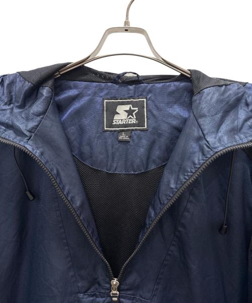 STARTER（スターター）STARTER (スターター) アノラックパーカー ネイビー サイズ:Lの古着・服飾アイテム