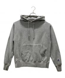 Champion REVERSE WEAVE（チャンピオン リバース ウィーブ）の古着「パーカー」｜グレー