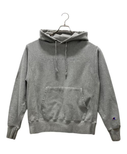 Champion REVERSE WEAVE（チャンピオン リバース ウィーブ）Champion REVERSE WEAVE (チャンピオン リバース ウィーブ) パーカー グレー サイズ:XLの古着・服飾アイテム