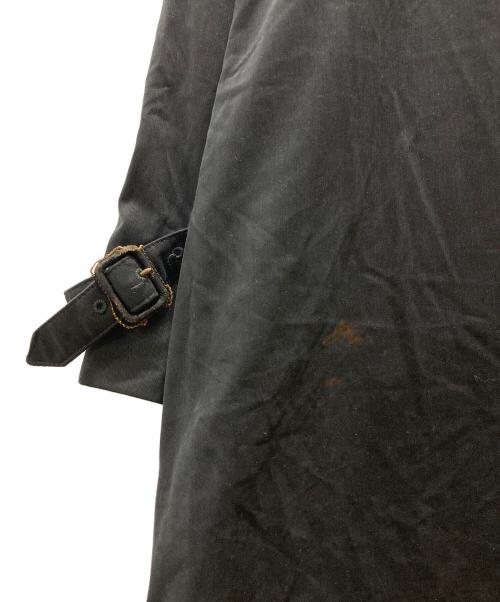 Aquascutum（アクアスキュータム）Aquascutum (アクアスキュータム) ライナー付きステンカラーコート ブラック サイズ:表記無しの古着・服飾アイテム