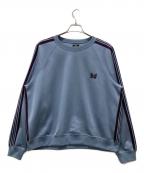 Needlesニードルズ）の古着「トラック クルーネックシャツ」｜ブルー
