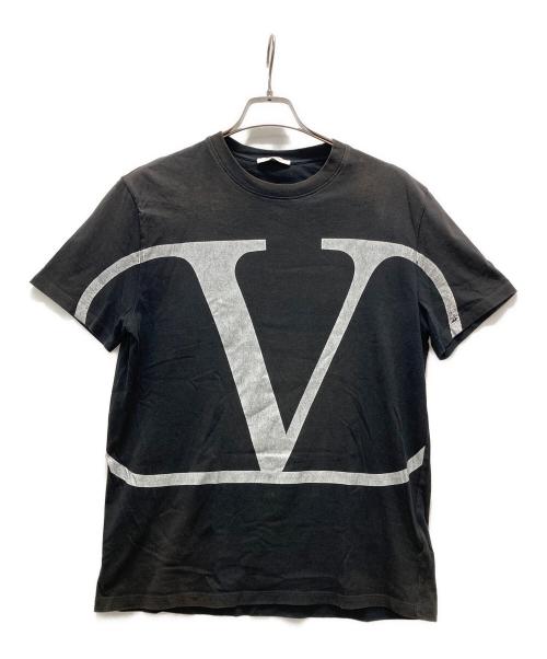 VALENTINO（ヴァレンティノ）VALENTINO (ヴァレンティノ) プリントTシャツ ブラック サイズ:XLの古着・服飾アイテム