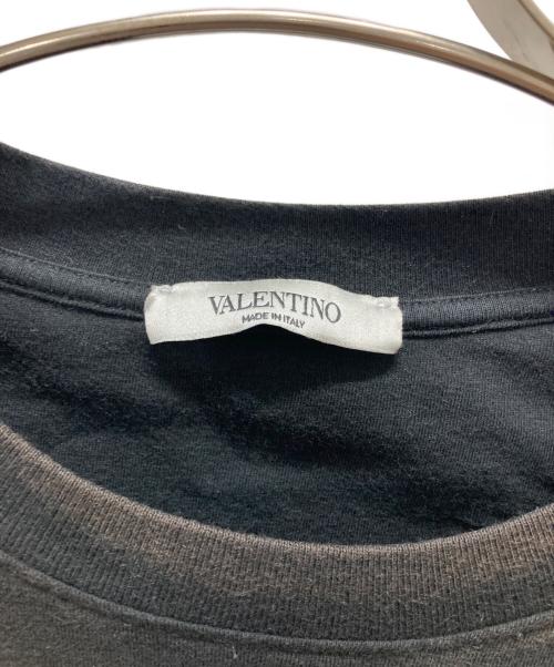 VALENTINO（ヴァレンティノ）VALENTINO (ヴァレンティノ) プリントTシャツ ブラック サイズ:XLの古着・服飾アイテム