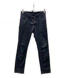 DSQUARED2（ディースクエアード）の古着「デニムパンツ」｜ブラック