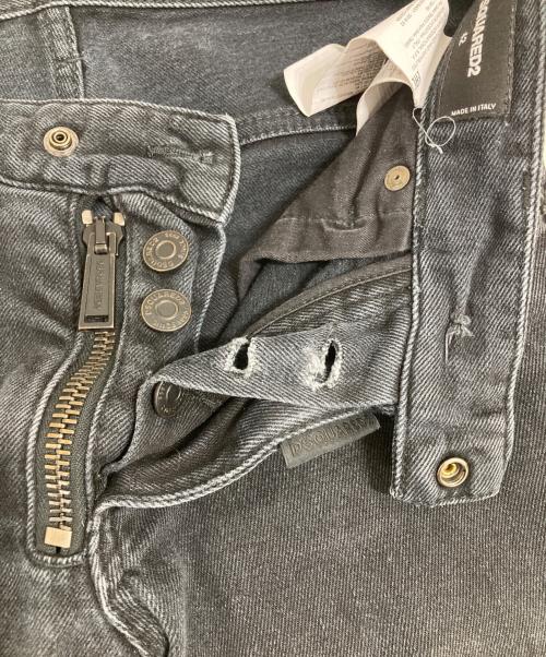 DSQUARED2（ディースクエアード）DSQUARED2 (ディースクエアード) デニムパンツ ブラック サイズ:XLの古着・服飾アイテム