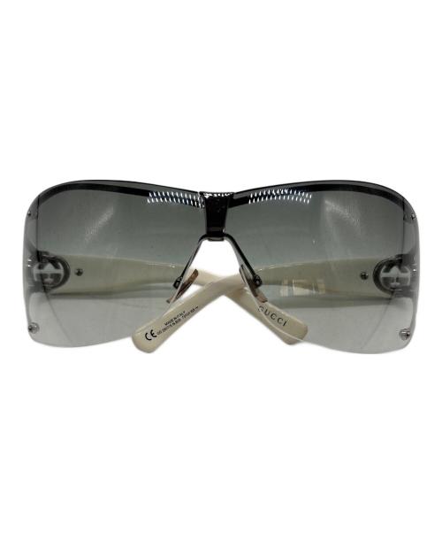 GUCCI（グッチ）GUCCI (グッチ) サングラス ホワイト サイズ:73□01の古着・服飾アイテム