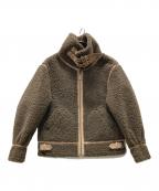 YANUKヤヌーク）の古着「フライトジャケット」｜ブラウン