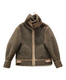 YANUK（ヤヌーク）の古着「フライトジャケット」｜ブラウン