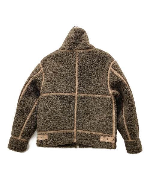 YANUK（ヤヌーク）YANUK (ヤヌーク) フライトジャケット ブラウン サイズ:Sの古着・服飾アイテム