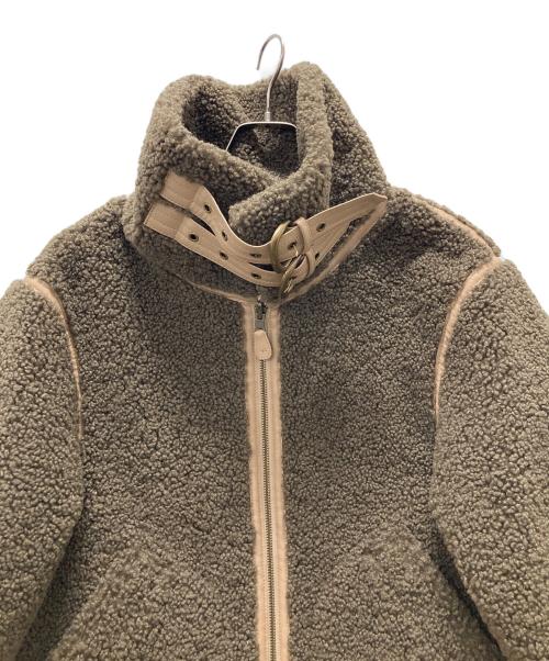 YANUK（ヤヌーク）YANUK (ヤヌーク) フライトジャケット ブラウン サイズ:Sの古着・服飾アイテム