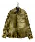 stussy（ステューシー）の古着「チェックネルシャツ」｜イエロー