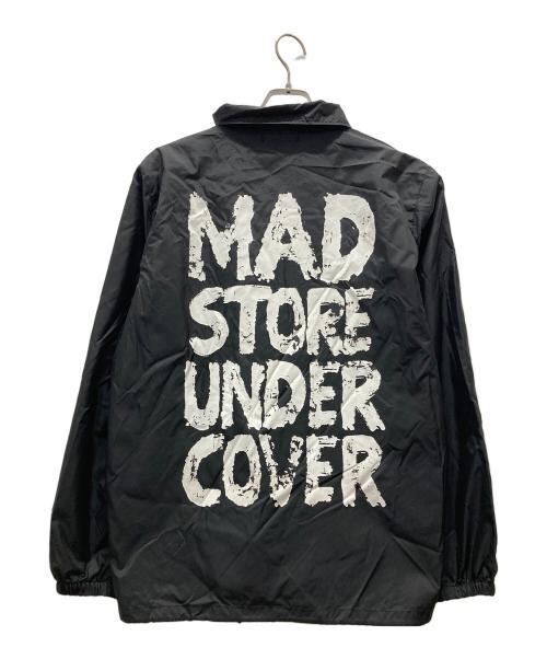 UNDERCOVER（アンダーカバー）UNDERCOVER (アンダーカバー) MAD STORE バックプリントコーチジャケット ブラック サイズ:Lの古着・服飾アイテム
