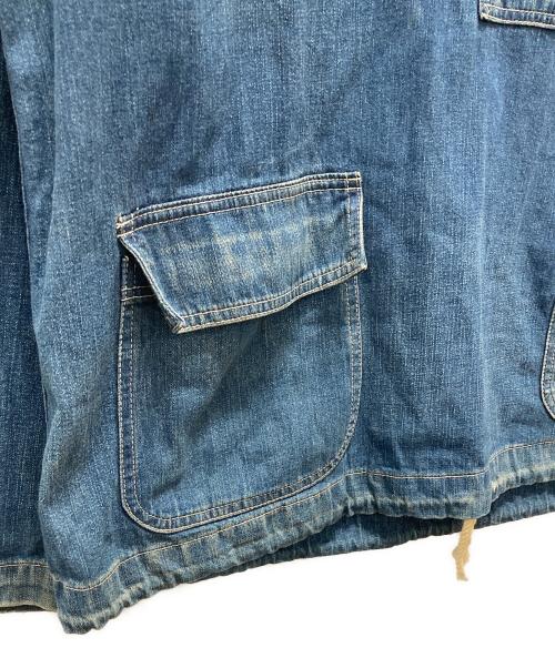 BUZZ RICKSON'S（バズリクソンズ）Buzz Rickson's (バズリクソンズ) U.S. NAVY DENIM GAS PROTECTIVE PARKA インディゴ サイズ:Lの古着・服飾アイテム