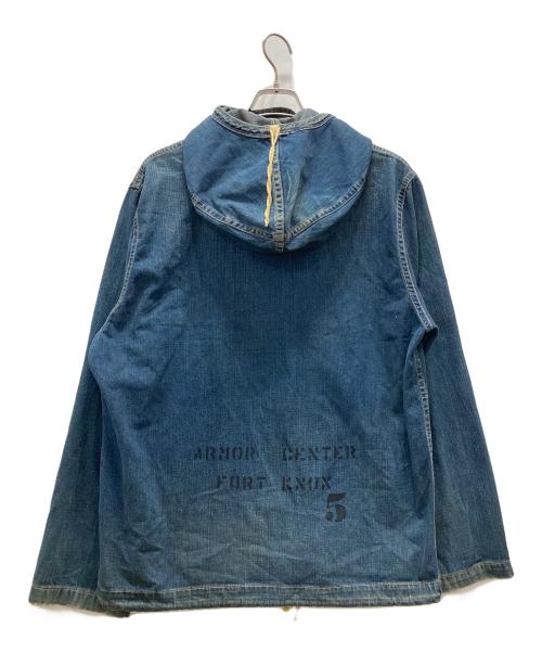 BUZZ RICKSON'S（バズリクソンズ）Buzz Rickson's (バズリクソンズ) U.S. NAVY DENIM GAS PROTECTIVE PARKA インディゴ サイズ:Lの古着・服飾アイテム