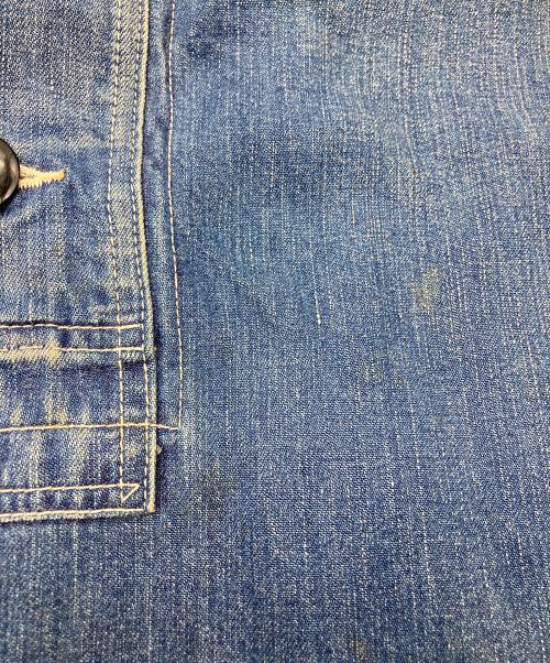 BUZZ RICKSON'S（バズリクソンズ）Buzz Rickson's (バズリクソンズ) U.S. NAVY DENIM GAS PROTECTIVE PARKA インディゴ サイズ:Lの古着・服飾アイテム