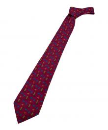 HERMES（エルメス）の古着「ネクタイ」｜ピンク