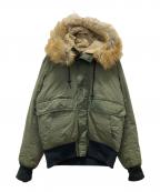 DIESELディーゼル）の古着「N-2Bジャケット」｜オリーブ
