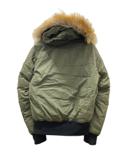 DIESEL（ディーゼル）DIESEL (ディーゼル) N-2Bジャケット オリーブ サイズ:Lの古着・服飾アイテム