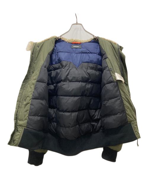 DIESEL（ディーゼル）DIESEL (ディーゼル) N-2Bジャケット オリーブ サイズ:Lの古着・服飾アイテム