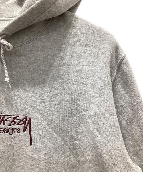 stussy（ステューシー）stussy (ステューシー) Stussy Design App HOODIE グレー サイズ:XLの古着・服飾アイテム
