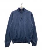 POLO RALPH LAURENポロ・ラルフローレン）の古着「ハーフジップスウェット」｜ネイビー