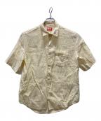 DIESELディーゼル）の古着「リネンシャツ」｜アイボリー