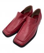 Odette e Odileオデットエオディール）の古着「ローファー」｜レッド