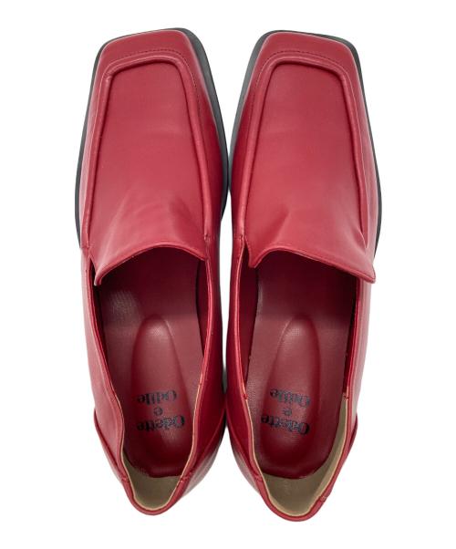 Odette e Odile（オデットエオディール）Odette e Odile (オデットエオディール) ローファー レッド サイズ:25 未使用品の古着・服飾アイテム