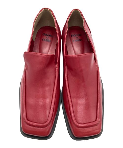 Odette e Odile（オデットエオディール）Odette e Odile (オデットエオディール) ローファー レッド サイズ:25 未使用品の古着・服飾アイテム