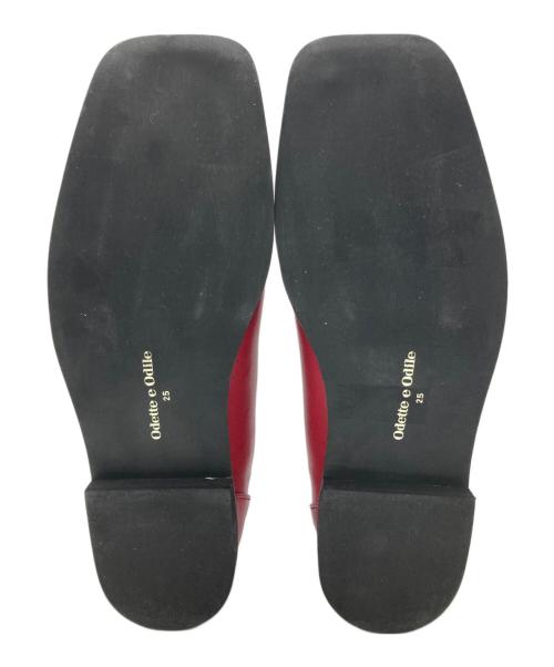 Odette e Odile（オデットエオディール）Odette e Odile (オデットエオディール) ローファー レッド サイズ:25 未使用品の古着・服飾アイテム