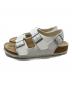 BIRKENSTOCK (ビルケンシュトック) サンダル ホワイト サイズ:23：3500円
