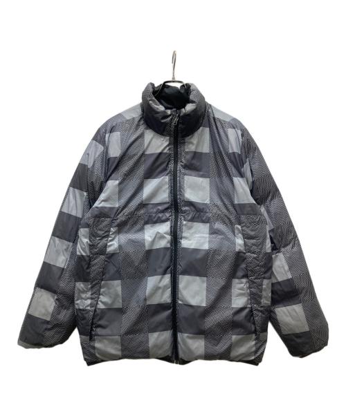 NIKE（ナイキ）NIKE (ナイキ) リバーシブルダウンジャケット ブラック サイズ:Lの古着・服飾アイテム