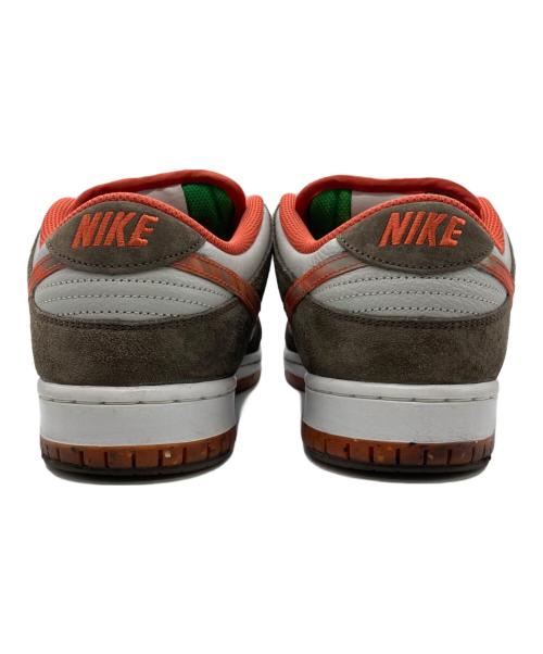 NIKE SB（ナイキエスビー）NIKE SB (ナイキエスビー) Crushed Skate Shop ローカットスニーカー ブラウン×オレンジ サイズ:26の古着・服飾アイテム
