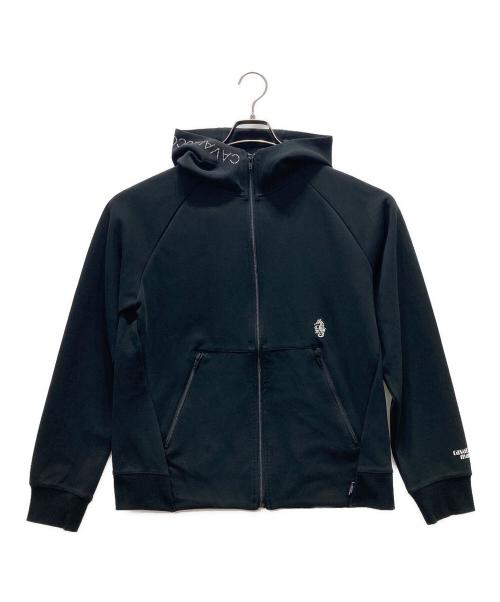 Cavalleria Toscana（カヴァレリア トスカーナ）Cavalleria Toscana (カヴァレリア トスカーナ) ジップパーカー ブラック サイズ:Lの古着・服飾アイテム