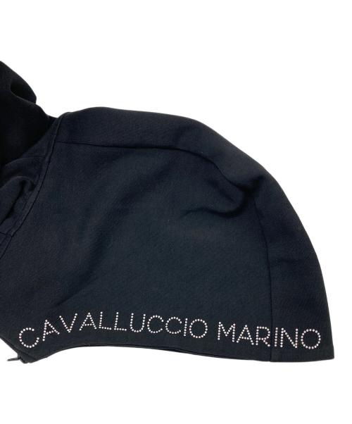 Cavalleria Toscana（カヴァレリア トスカーナ）Cavalleria Toscana (カヴァレリア トスカーナ) ジップパーカー ブラック サイズ:Lの古着・服飾アイテム