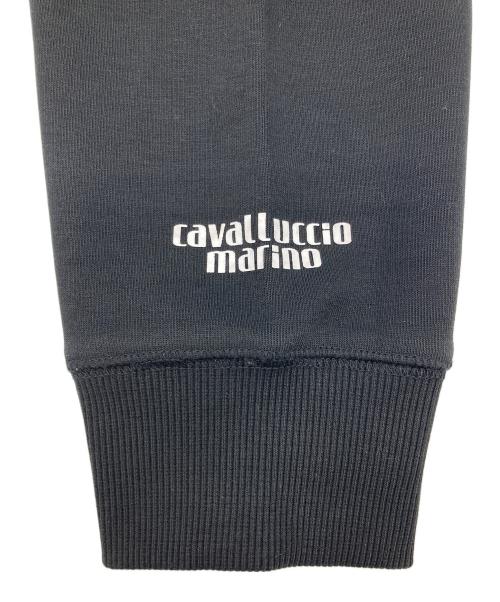 Cavalleria Toscana（カヴァレリア トスカーナ）Cavalleria Toscana (カヴァレリア トスカーナ) ジップパーカー ブラック サイズ:Lの古着・服飾アイテム