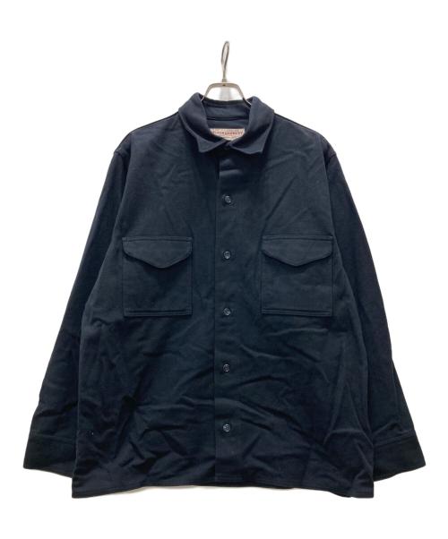 FILSON GARMENT（フィルソン ガーメント）FILSON GARMENT (フィルソン ガーメント) ウールシャツジャケット ネイビー サイズ:46の古着・服飾アイテム