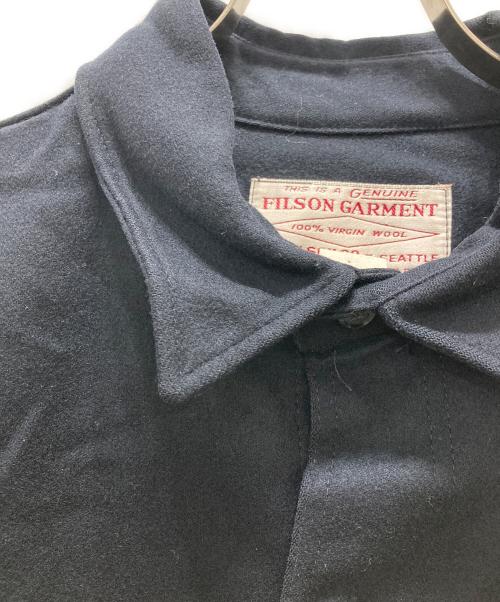 FILSON GARMENT（フィルソン ガーメント）FILSON GARMENT (フィルソン ガーメント) ウールシャツジャケット ネイビー サイズ:46の古着・服飾アイテム