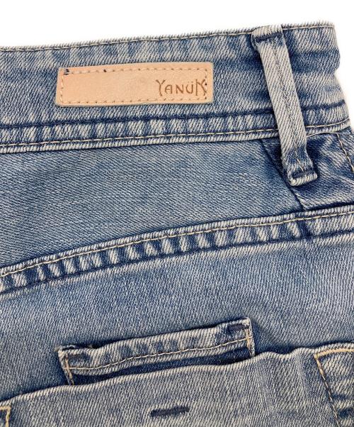 YANUK（ヤヌーク）YANUK (ヤヌーク) デニムパンツ インディゴ サイズ:25の古着・服飾アイテム