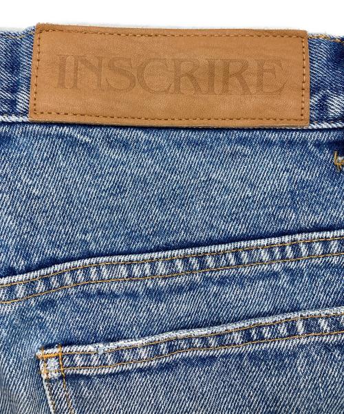 INSCRIRE（アンスクリア）INSCRIRE (アンスクリア) デニムパンツ インディゴ サイズ:38の古着・服飾アイテム